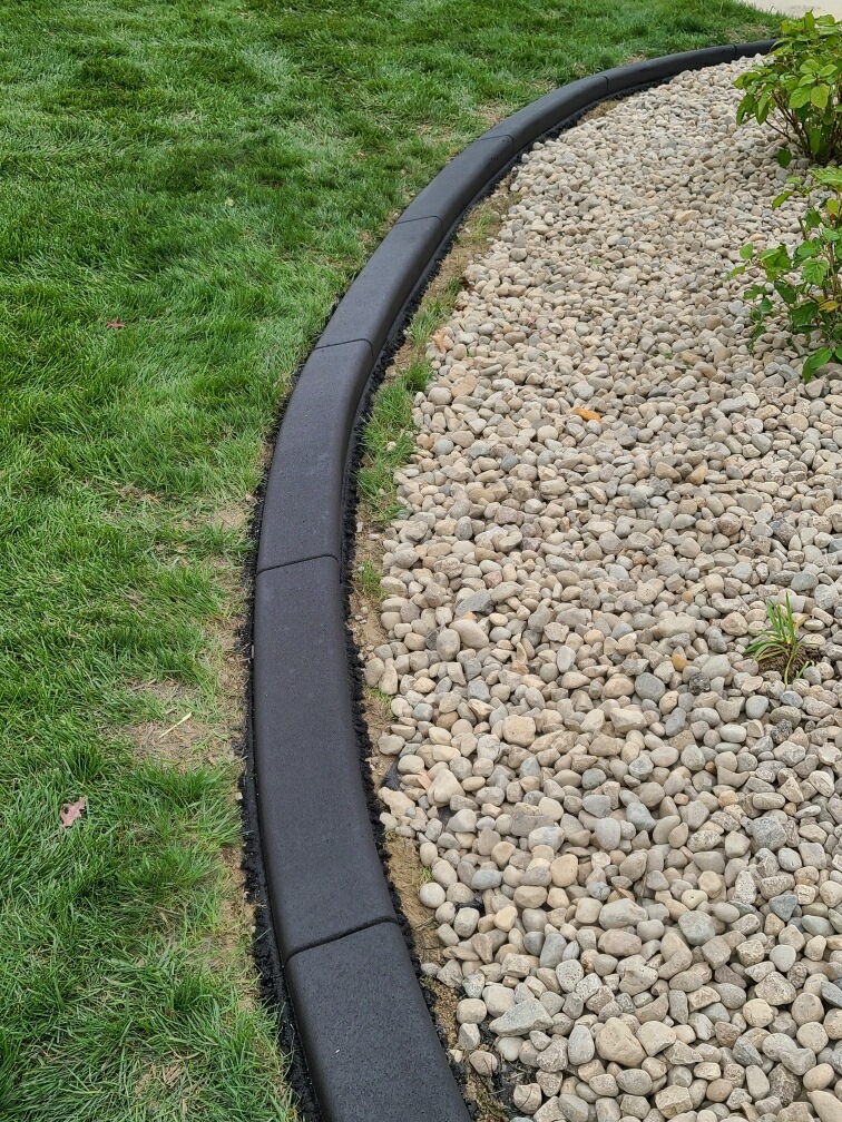 black concrete edging in landscaping black concrete edging in landscaping